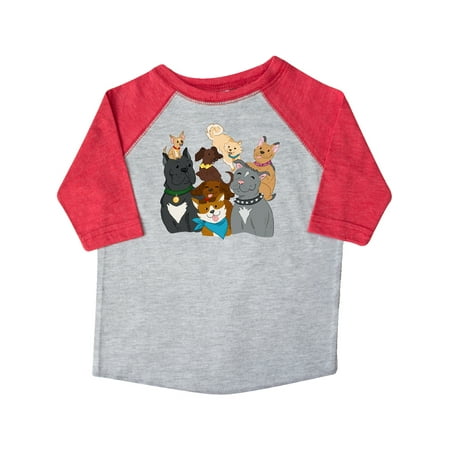 

Inktastic Happy Dog Family Gift Toddler Boy or Toddler Girl T-Shirt