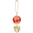 thumbnail image 1 of Maple  Happy Canada Day 4th Of July Slogan Car Keychain Angel Wing Pendant, 1 of 4
