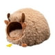 thumbnail image 2 of pstuiky Cama para mascotas tipo cueva semicerrada, cálida y desmontable, ideal para que las mascotas pequeñas duerman durante el otoño y el invierno., 2 of 7