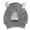 Grey, variant on BIMZUC Dog Knitted Hat Noise Protection Rabbit Ear Grooming Earmuffs for Large Dogs 33-55 lbs, Anxiety Relief Calming Warm Neck Ear Cover, Beige (9.4 inches / 24 cm Height)