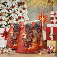 thumbnail image 6 of KLL Space Skeleton Art for Christmas Gift Bag,Holiday Bags for Gifts Christmas Bags & Drawstring Gift Pouch Reusable Holiday Gift Bags & Party Favor Bags (1 PCS)-Medium, 6 of 9
