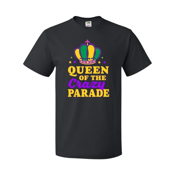 Inktastic Mardi Gras Queen of the Crazy Parade T-Shirt