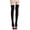 A-Black232, variant on Yuanlong Womens Thigh High Socks Cable Knit Lace Trim Over The Knee Stockings Fall Winter Warm Elegant Casual Socks