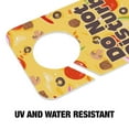thumbnail image 3 of Combination Pizza Pattern With Pepperoni Olives and Onions Plastic Door Knob Hanger Sign, 3 of 6