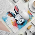 thumbnail image 2 of FeBohao Funny Mouse Pad Mat for Desktop Jiaji Cloth Washable Non Scratch Soft Custom Thin Pretty Home Use Accessory Adults Chic Aesthetic Vintage Must Girl Boy Size Rabbits, 2 of 6