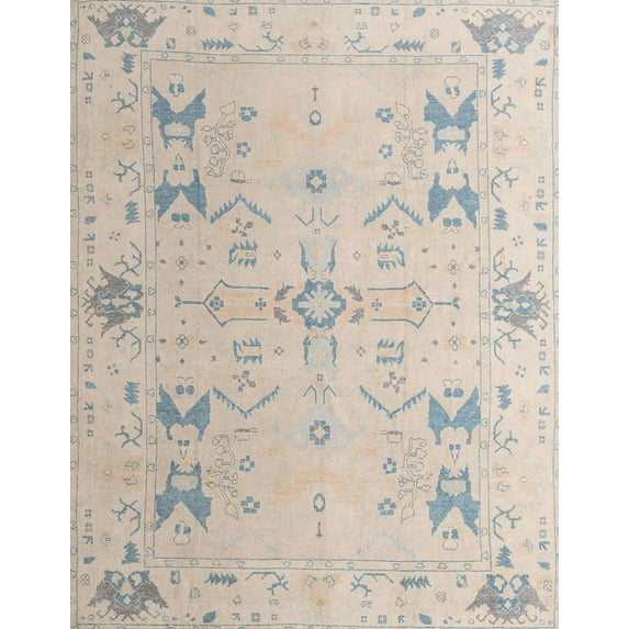 Ahgly Company Machine Washable Indoor Rectangle Abstract Sage Green Area Rugs, 5' x 7'