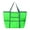Green, variant on HOARBOEG Summer Beach Bag Mesh Handbags Storage Bag Large Mesh Storage Bag Outdoor Sports Travel Handbag Travel Duffel Bag