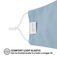 thumbnail image 6 of Small, S/M, Standard Reusable Face Mask, Light Blue, 10 Pack, 6 of 7