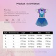 thumbnail image 7 of Aislor Women's Alien Cosplay Dress Shiny Metallic Patchwork Fly Sleeve for Halloween Themed Parties Silver XL, 7 of 7