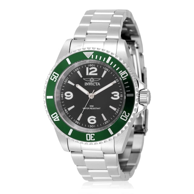 Reloj Invicta Specialty de 40 mm en acero inoxidable con esfera negra