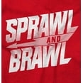 thumbnail image 2 of Sprawl and Brawl Muay Thai Fight Long Sleeve TShirt Men Women Brisco Brands X, 2 of 6