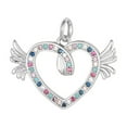 thumbnail image 3 of LYMAYTER DIY Jewelry Accessory Rhinestones Heart Pendant - for DIY Jewelry, 3 of 7