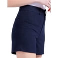 thumbnail image 4 of Coduop Women Retro Low Cut Cargo Shorts Denim Short Sweatpants Casual Stretchy Sweatshorts, 4 of 7