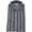 Grey Blue, variant on Borrelli Men's Red Blue Stripe SHIRT LINEN Dress - 42-16.5 (L)