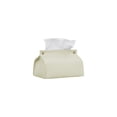 thumbnail image 2 of Leather Tissue Box for Living Room & Bedroom - Pull-Out Design Desktop Organizer with Stylish Home Decor, 2 of 6