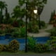 thumbnail image 5 of Billuyoard Lámparas de calle de un solo cabezal a escala 1:87, lámpara de diseño de 3V/12V, luz blanca cálida DIY para iluminación de jardín de Artesanía Luz negra/blanca Billuyoard HA066578-01, 5 of 6