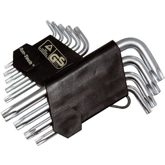 Amtech L Type Torx Keys 9pk