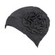 thumbnail image 3 of Turbante transpirable, suave, para dormir, con banda ancha, elástico, multiusos, holgado gris oscuro, 3 of 9