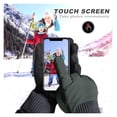 thumbnail image 3 of Winter Snowboard Ski Gloves Thinsulate Winter Waterproof Thermal Windproof TouchScreen Warmer Cycling Snowing Gloves Men Women Suitable For Hiking Driving Climbing Riding Skiing, 3 of 6