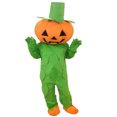 thumbnail image 3 of Disfraz de mascota de calabaza de Halloween, muñeca, ropa de utilería, disfraz de mujer adulta, traje de tela para actuación publicitaria para fiesta de cumpleaños, 3 of 5