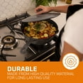 thumbnail image 7 of Bruntmor 5qt Grey Enameled Cast Iron Skillet With Lid & Handle, 7 of 7