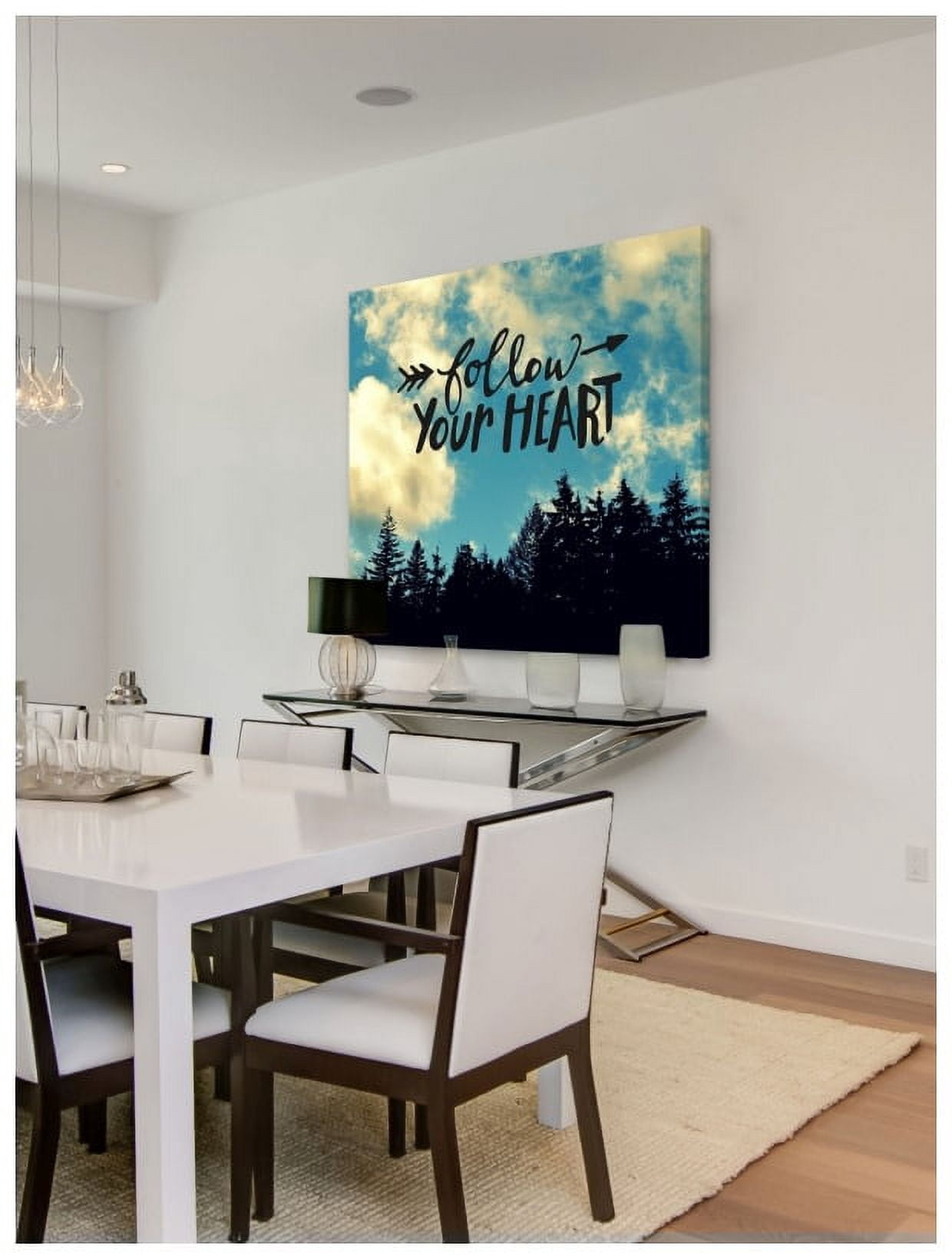 Marmont Hill "Follow Your Heart" by Robert Dickinson Painting Print on Canvas