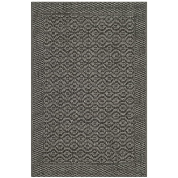 SAFAVIEH Palm Beach Jannine Geometric Area Rug, Ash, 2' x 3'