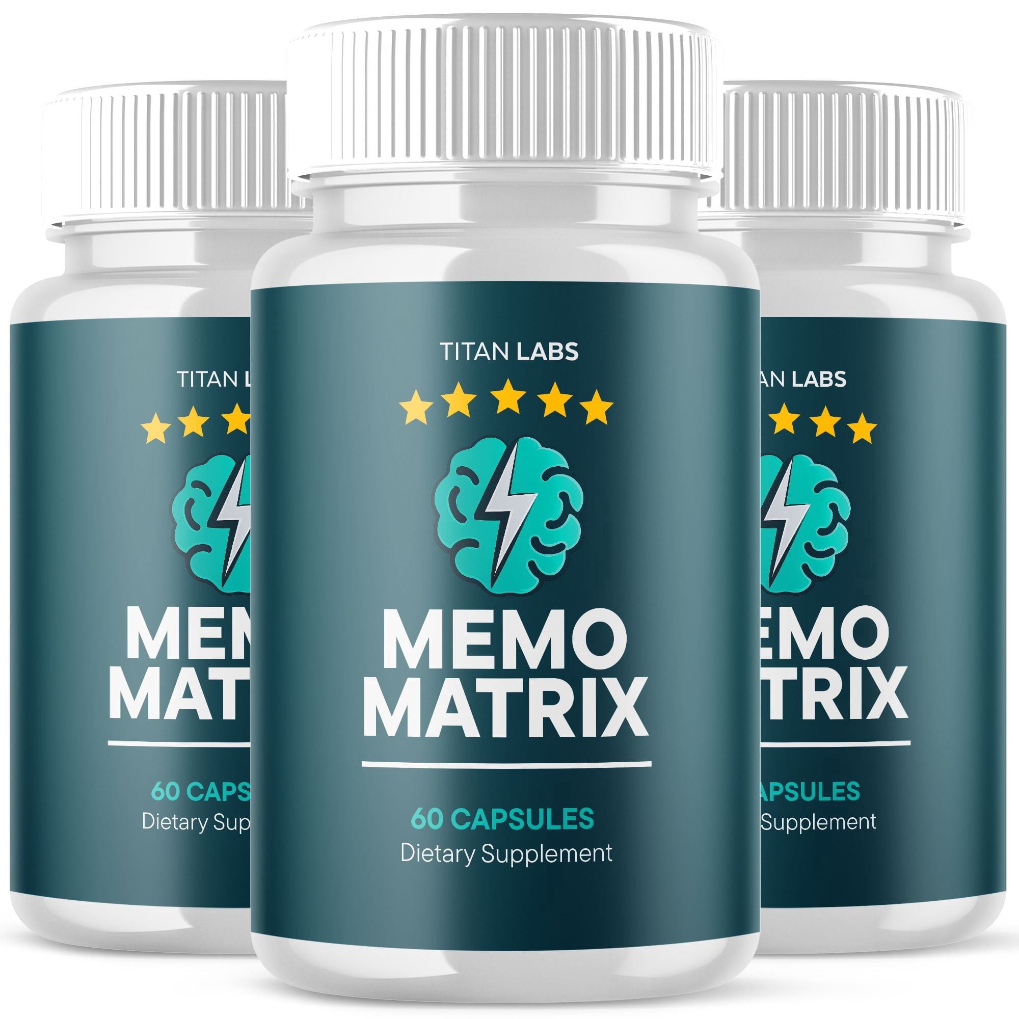 Memo Matrix Advanced Brain Support Formula Supplement MemoMatrix 180 Capsules