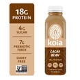 thumbnail image 2 of (2 pack) Koia Protein Nutritional Shake, Cacao Bean, 18g Plant Protein, Non-Dairy Ready to Drink, 2 of 10