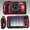 thumbnail image 5 of Ultimaxx Deluxe Water OM SYSTEM Tough TG-7 Digital Camera Bundle (Red) - Includes: 64GB Extreme Pro Memory Card, Replacement Battery & Much More (23pc Bundle), 5 of 10