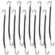 thumbnail image 2 of 40 Pcs Ponytail Hooks Headband Hair Claw Hair Clips Rubber Bands Hair Styling Hair Braid (Black), 2 of 4