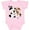 AD-Pink, variant on Inktastic I'm Two-cowgirl riding horse birthday Girls Baby Bodysuit