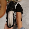thumbnail image 2 of Miqool Womens Lace Shoes Slip On Closed Toe Soft Sole Breathable Flat Shoes Comfortable Office Work Walking Shoes, 2 of 9