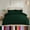 Emerald Green, variant on Moonlight20015 3 PC Duvet Cover Set King Size Plain Button Closer Soft Brushed Microfiber Emerald Color 104 x 90 Inches