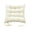 Beige, variant on Corduroy Chair Cushion with Ties,Ultra Soft Warm Floor Cushion for Reading Nook Comfortable Square Seat Cushion for Adult 15.7”x15.7”, White