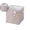 Pink, variant on Storage Cube Baskets with Rope Handles, Collapsible Fabric Storage Bins for Dorm, Organization Cubes for Cloakroom Bedroom Living Room,13*13*13 Inches