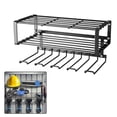 thumbnail image 4 of Electric Drill Holders Power Tool Organizer Rack Wall Mounted Shelf Heavy Duty, 4 of 7