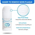 thumbnail image 4 of Cepillo de Dientes MoiiLavin Blanco Lavable y Duradero para Perros y Gatos, 4 of 6