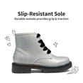 thumbnail image 3 of Bota DREAM PAIRS SDBO2220K Brillo Plata Niñas Talla 6, 3 of 6