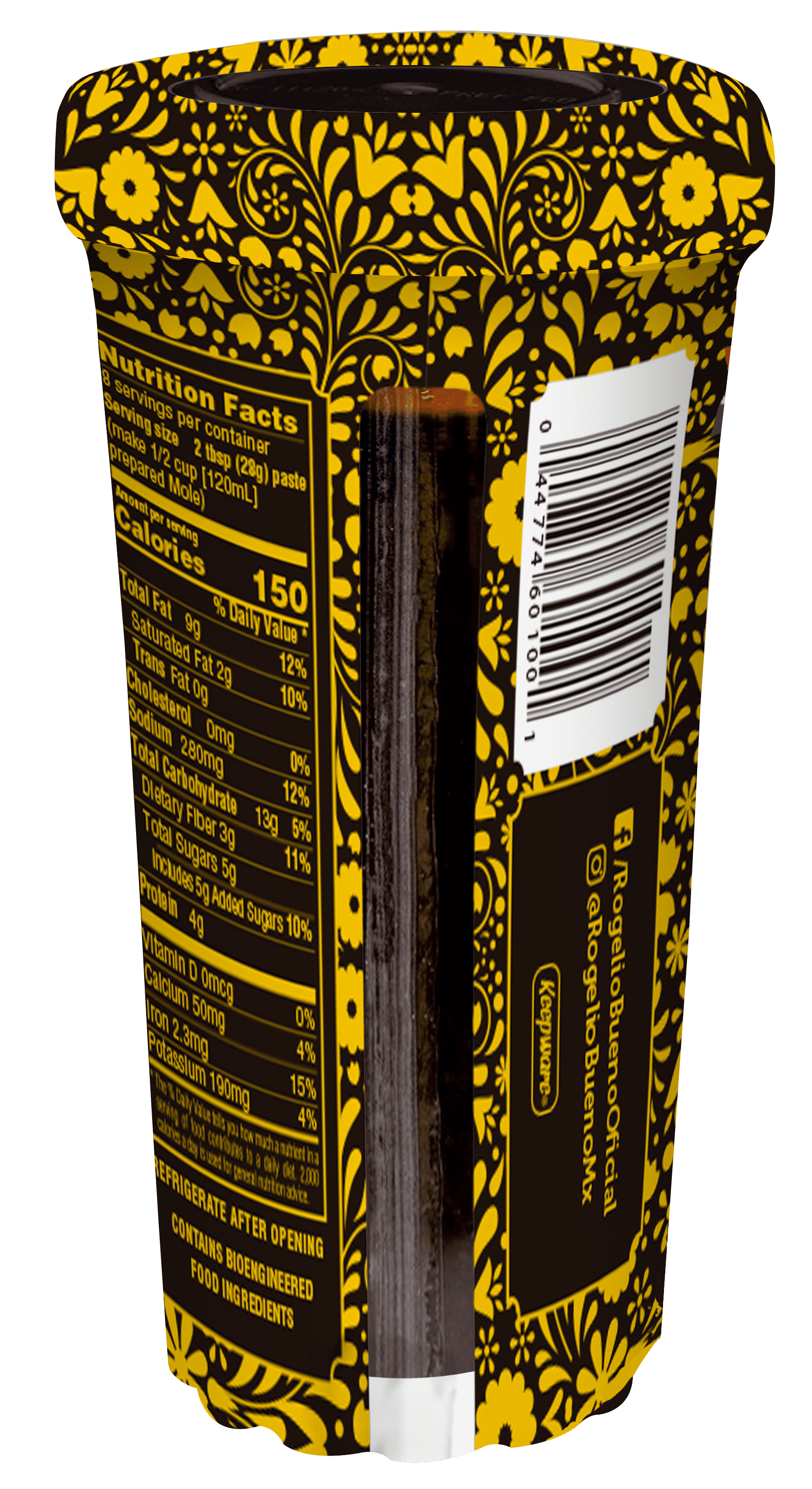 (12 pack) Rogelio Bueno Artisan Mole Oaxaqueno, 8.25 oz