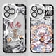 thumbnail image 2 of Funda transparente de Anime para iPhone, cubierta protectora de silicona suave, para modelos 16 Pro Max, 15, 14 Plus, 13, 12, 11 Pro, XR, XS, X, 8, 7, SE, 2020, 2 of 5