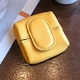 thumbnail image 6 of Vjnyvs Leather Coin Purse Mini Small Wallet Organizer Unisex Key Coin Pouch Cash Purses Compact Cowhide Money Bag for Men and Women, 6 of 7