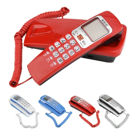 Ejoyous Fsk Dtmf Caller Id Telephone Corded Phone Desk Put