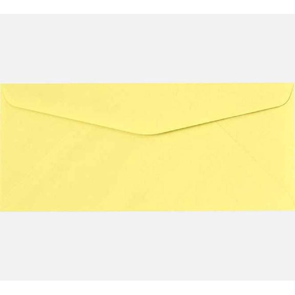 Limited Papers (TM). Color Opaque Paper, 24/60 Pound Text, (89 GSM), Laser And Inkjet Guaranteed, Variety of Colors And Sizes. (Canary, No. 9 (3.7/8" x 8.7/8"))