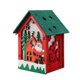 thumbnail image 1 of Injueey Adorno de casa LED de Navidad, cabina de iluminación exquisita, colgante luminoso en miniatura hecho a mano brillante, decoraciones para Kits de decoración para fiestas Anciano Injueey HA068044-01, 1 of 6