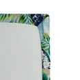 thumbnail image 3 of Ambesonne Hawaii Vibes Fitted Sheet, Aloha Themed Palm Art, Queen Size, Seafoam Fern Green Dusk, 3 of 5