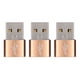 thumbnail image 2 of Adaptador USB Macho A Hembra Tipo C, Accesorios De Cable De Datos De Rendimiento Estable, Paquete De 3 Para Sincronización De Teléfono Móvil, 2 of 7