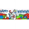 The Wubbulous World of Dr. Seuss Vintage 1997 Plastic Poster / Banner (1ct)