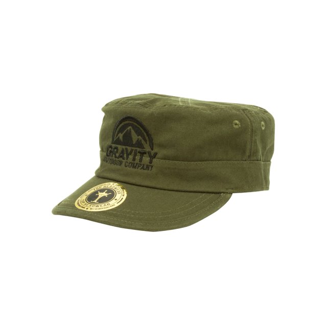 Gravity Outdoor Adjustable Cadet Hat, Olive/Black