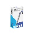 thumbnail image 3 of uniball One Rollerball Pens, Retractable, Medium Point, 0.7 mm, Blue Ink, 12 Count, 3 of 7